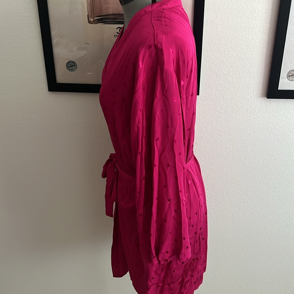 LSPACE Pink Heart Robe - Picture 4 of 13